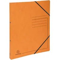 Exacompta Ringhefter A4 2 Ringe 15mm, Karton bedruckt Orange