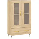 vidaXL Highboard Sonoma-Eiche 69,5x31x115 cm Holzwerkstoff