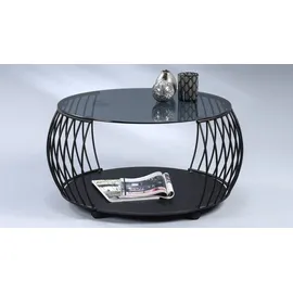 M2 Kollektion Couchtisch Shanghai 2 Grau 80 x 46 x 80 cm