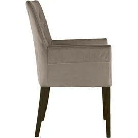 Home Affaire Armlehnstuhl Colorado Polyester grau