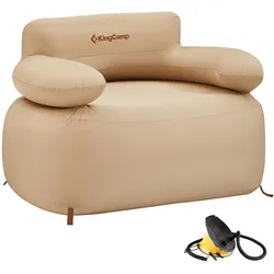 KINGCAMP Luft Sessel Air Lounger Aufblasbar Camping Sitz Glamping Garten Möbel
