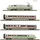 Fleischmann 4-tlg. Set: Elektrotriebzug ICE 2 (BR 402) 7770003 N