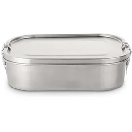 Weiß Lunchbox mit Verschluss, 1,25 Liter - Weis - Rot