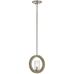 Grand Bank Pendelleuchte antik grau Kichler KL-GRAND-BANK1