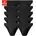 H I S H I S Slip in Baumwoll-Mix Gr 6 L schwarz