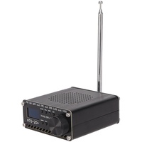 Multiband-Funkempfänger, FM AM (MW und KW) SSB (LSB und USB) Digitalempfänger mit Lautsprecher und Antenne für Outdoor Camping Home