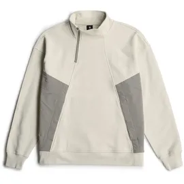 G-Star Fabric Mix Half Zip Sweater Herren Weiß XS