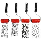 Creativ Company Musterwalzen 10 cm 4er Set