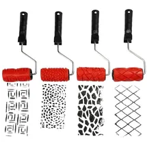 Creativ Company Musterwalzen 10 cm 4er Set