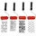 Creativ Company Musterwalzen 10 cm 4er Set