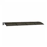 vidaXL PC Türvordach 350 x 120 cm schwarz