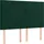 vidaXL Boxspringbett 140 x 200 cm Dunkelgrün