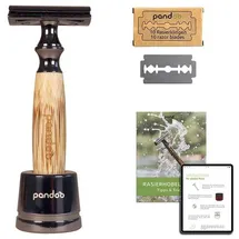 pandoo Rasierhobel | Rasiermesser, Bambus Rasierhobel br.Griff