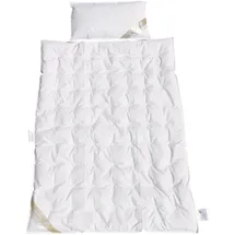Betten Hofmann Hofmann Set Kinder Baby Sommer Daunendecke 100x135 cm + Kissen 40x60 100% Daunen