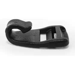 Bach Cord-hook-web black (0001) 15mm