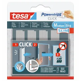 Tesa Klettband Slim 2 Stück