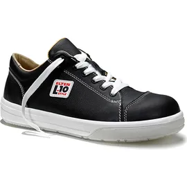 ELTEN SHADOW Low ESD S3 Herren, Leder, Stahlkappe, leicht, sportlich, Schwarz, Größe: 46