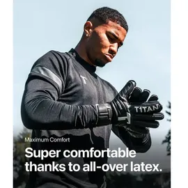 T1TAN Classic 1.0 Black-out Torwarthandschuhe - Black - 8