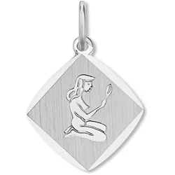 Sternzeichen-Anhänger ONE ELEMENT "Jungfrau Sternzeichen Anhänger aus 925 Silber", silber, Schmuckanhänger, Damen, Jungfrau, Silber 925 (Sterlingsilber), Damen Silber Schmuck Jungfrau