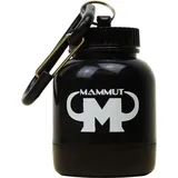 Mammut Nutrition Powderbank - Protein & Supplement Dose als Schlüsselanhänger - Stück - Schwarz