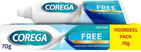 Corega Free Haftcreme Für Zahnprothesen 70g