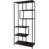 Riess-Ambiente Bücherregal SLIM LINE 185 x 0 x 0 cm Schwarz