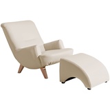 Max Winzer Sessel Brandford Kunstleder beige