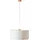 Brilliant Galance 1-flg. Ø50 cm rund/Beige/Weiß