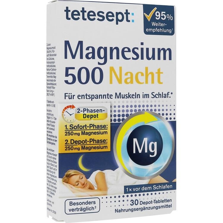 magnesium tabletten 500 st
