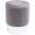 Kare Hocker Cherry Samt 35 x 42 x 35 cm Grau/Silber