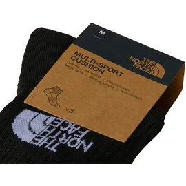 The North Face Multi Sport Cush Quarter Sock 3P mehrfarbig XS