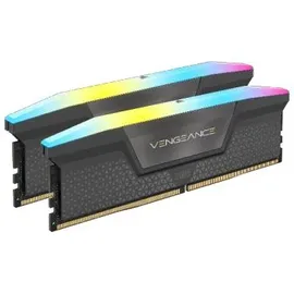 Corsair Vengeance RGB DDR5-5600 32GB Kit (2x16GB) CL40 Grau CMH32GX5M2B5600Z40