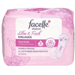 facelle Slipeinlagen »Slim & Fresh«