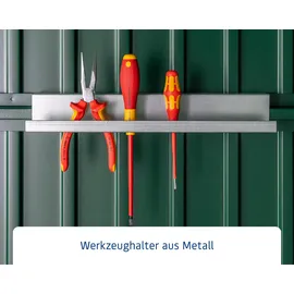 Hörmann Werkzeughalter 36 x 11 x 8 cm Silber