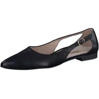Paul Green Ballerinas Glattleder", Damen, schwarz, 40 EU