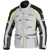 Gms Everest 3in1 Textiljacke wasserdicht - Hellgrau/Schwarz/Neon-Gelb - XXL