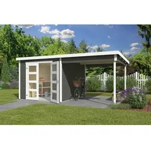 Lasita Maja Gartenhaus-Anbaudach Zambezi 250 x 300 cm Beige