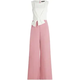 Vera Mont Jumpsuit mit Knotendetail, rosa 38,