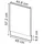 Vicco Unterschrank Frontblende R-Line 45 x 0 x 0 cm Braun