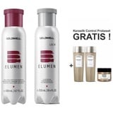 Goldwell Elumen Haarfarbe [NB@10] 200ml + 250ml Lock Versiegelung + Kerasilk Co