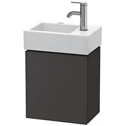 Duravit L-Cube Waschtisch-Unterschrank LC6293L8080 36,4x24,1x40cm, wandhängend, Tür links, graphit supermatt