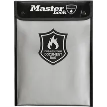 Master Lock Master Lock® Dokumententasche DIN A4 schwarz silikonbeschichtet 2,8 cm, 1 St.