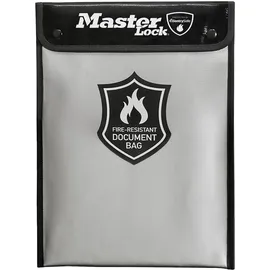 Master Lock Master Lock® Dokumententasche DIN A4 schwarz silikonbeschichtet 2,8 cm, 1 St.