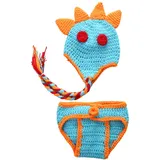jojofuny 2 Stück Kleidung Für Die Dinosaurierfotografie Halloween-kostüme Für Neugeborene Babykostüm Neugeborenes Outfit Kleidung Für Kleinkinder Neugeborenen-fotoshooting Milch Baumwolle