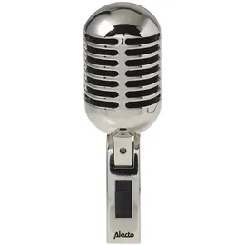 Alecto retro Mikrofon Chrom