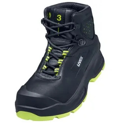uvex 3 Sicherheitsschuh Schnürstiefel S3, schwarz/gelb schwarz/gelb 49 - 6872149 - schwarz/gelb