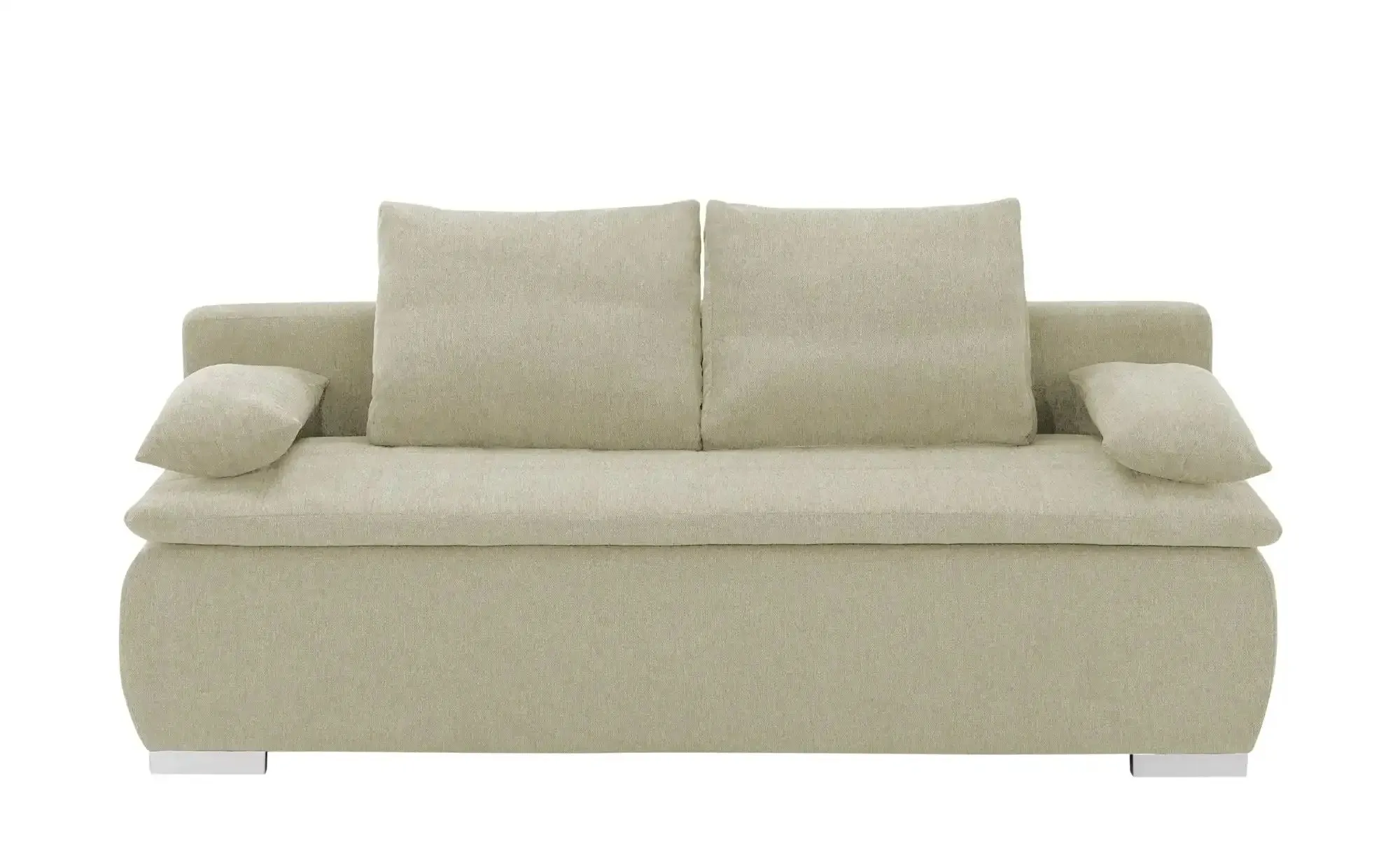 smart Schlafsofa  Leonie ¦ beige ¦ Maße (cm): B: 198 H: 92 T: 90