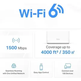 Mercusys Halo H60X AX1500, 2er-Pack