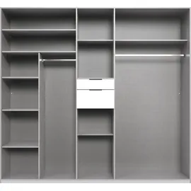 WIMEX Drehtürenschrank Moldau 225 x 208 x 58 cm Weiß