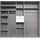 WIMEX Drehtürenschrank Moldau 225 x 208 x 58 cm Weiß